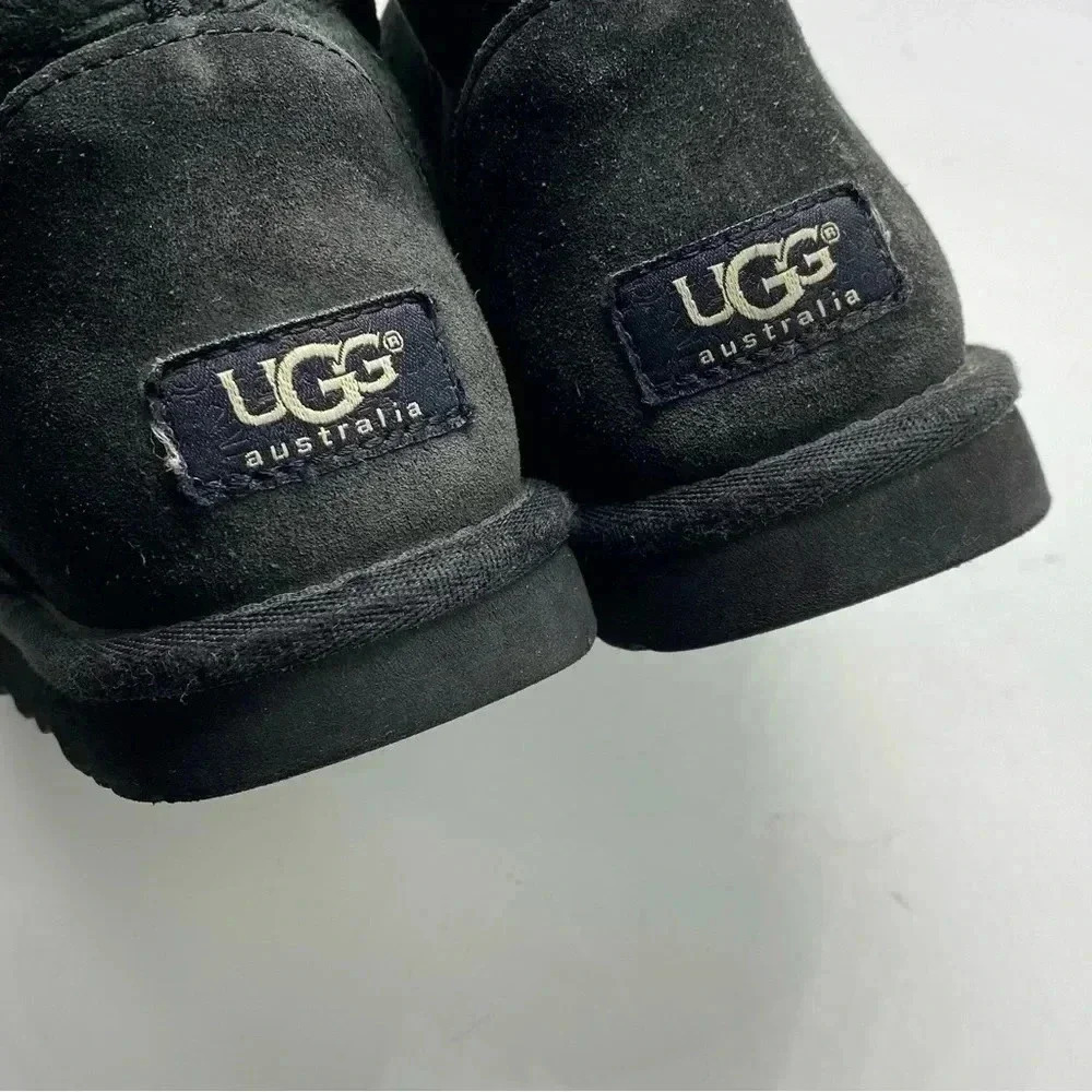 UGG short black/grey boot size 6 - Picture 5 of 7